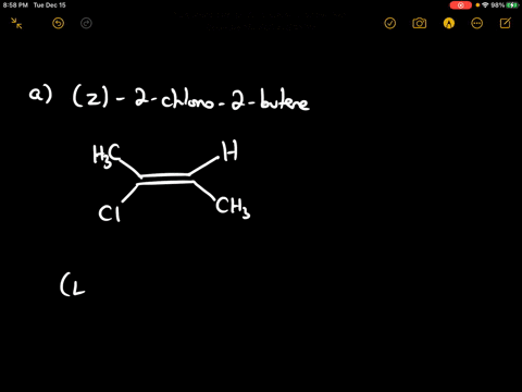 SOLVED:Draw (Z, Z)-2,4-hexadiene. Draw (E, Z)-2,4-hexadiene. At what ...