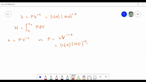 in-a-steam-engine-the-pressure-p-and-volume-v-of-steam-satisfy-the-equation-p-vprime-4k-where-k-is-a