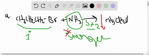 a-explain-why-the-reaction-of-an-alkyl-halide-with-ammonia-gives-a-low-yicld-of-primary-amine-b-expl