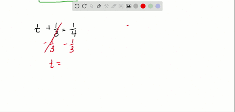 solve-tfrac13frac14-2