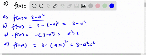 if-a-and-h-are-real-numbers-find-a-fa-b-f-a-c-fa-d-fah-e-fafh-f-fracfah-fah-if-h-neq-0-fx3-x2