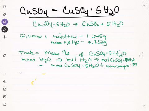 a-mixture-of-mathrmcuso_4-and-mathrmcuso_4-cdot-5-mathrmh_2-mathrmo-has-a-mass-of-1245-mathrmg-aft-2