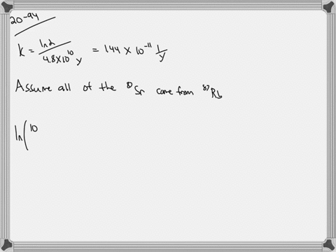 the-naturally-occurring-isotope-rubidium-87-decays-by-beta-emission-to-strontium-87-this-decay-is--2
