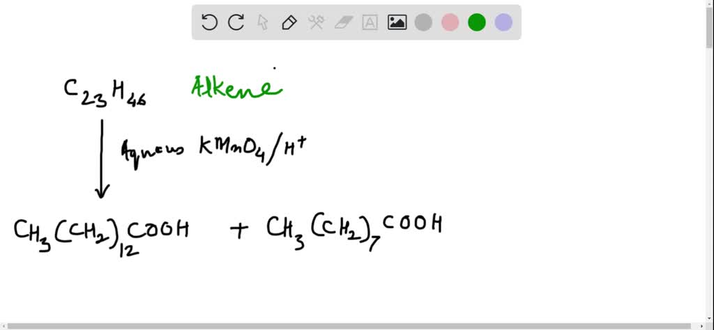 Solvedthe Sex Attractant Of The Common Housefly Is A Hydrocarbon With The Formula C23 H46 On 4677