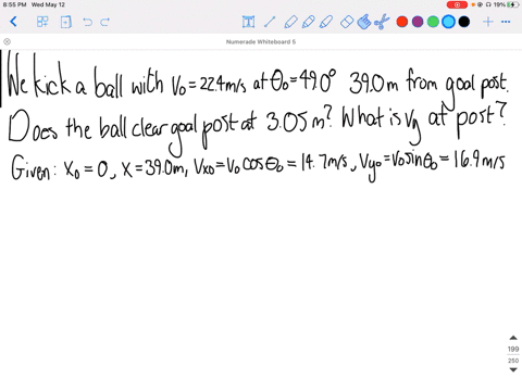 a-football-player-kicks-a-ball-with-a-speed-of-224-mathrmm-mathrms-at-an-angle-of-490circ-above-the-
