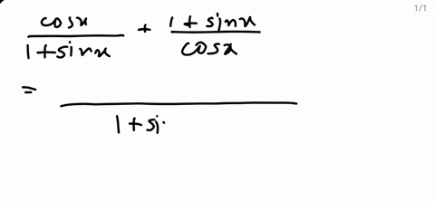 prove-that-each-of-the-following-identities-is-true-fraccos-x1sin-xfrac1sin-xcos-x2-sec-x
