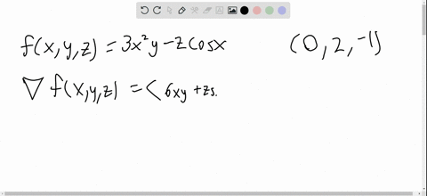 find-the-gradient-of-the-given-function-at-the-indicated-point-fx-y-z3-x2-y-z-cos-x02-1