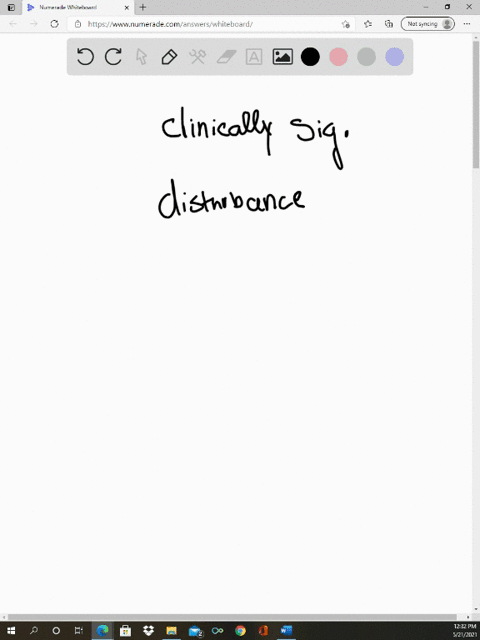 what-do-mental-health-professionals-call-a-clinically-significant-disturbance-in-an-individuals-cogn