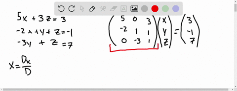 use-cramers-rule-to-solve-the-system-of-equations-leftbeginarrayrr-5-x3-z-3-2-xyz-1-3-yz-7-endarrayr