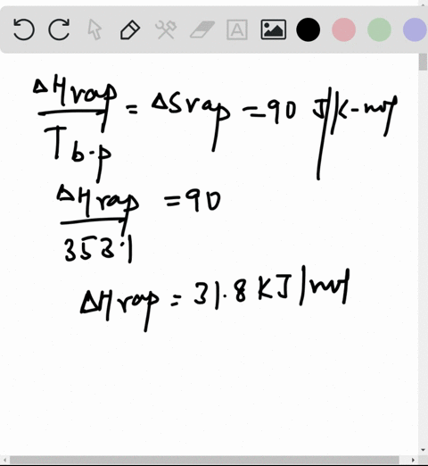 the-boiling-point-of-benzene-is-801circ-mathrmc-estimate-a-its-molar-heat-of-vaporization-and-b-it-2