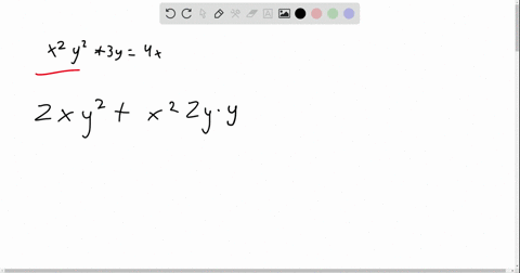 find-the-derivative-yprimex-implicitly-x2-y23-y4-x
