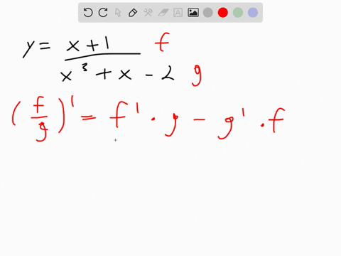 ⏩SOLVED:3-26= Differentiate. y=(x+1)/(x^3+x-2) | Numerade