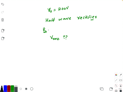 a-sinusoidal-voltage-of-peak-value-200-volt-is-connected-to-a-diode-and-resistor-r-in-the-circuit-sh