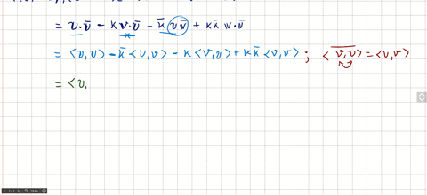 in-this-problem-you-will-prove-the-complex-analog-of-the-cauchy-schwarz-inequality-a-prove-if-k-is-a