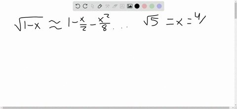 in-the-following-exercises-use-the-binomial-approximation-sqrt1-x-approx-1-fracx2-fracx28-fracx316-2