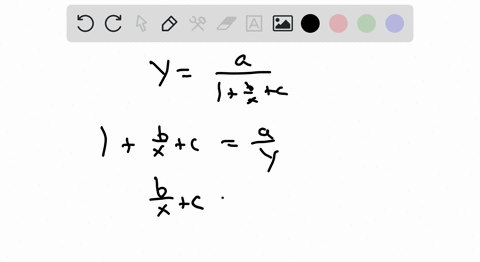 solve-the-equation-for-x-in-terms-of-y-yfraca1fracbxc-2