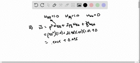 the-b-locus-has-two-alleles-b-and-b-with-frequencies-of-095-and-005-respectively-in-a-population-in-