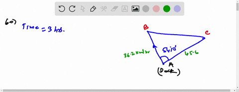 solve-each-problem-two-boats-leave-a-dock-together-each-travels-in-a-straight-line-the-angle-between