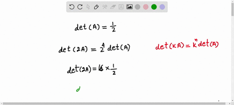 if-a-4-by-4-matrix-has-det-afrac12-find-operatornamedet2-a-operatornamedet-a-operatornamedetlefta2ri