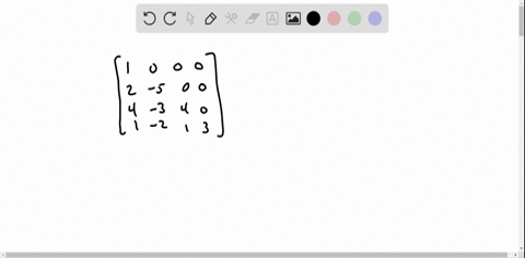 SOLVED:Determine whether the given matrix is invertible, by finding its ...