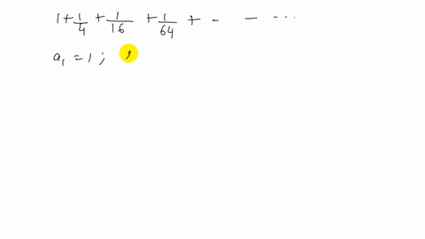 find-the-sum-of-each-infinite-geometric-series-1frac14frac116frac164cdots