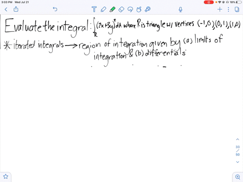 for-exercises-29-33-evaluate-the-integral-int_r2-x3-y2-d-a-where-r-is-the-triangle-with-vertices-at-
