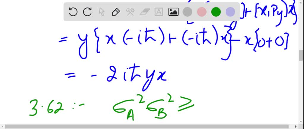 Consider The Observables A=x^2 And B=Lz. (a) Construct The Uncertainty ...