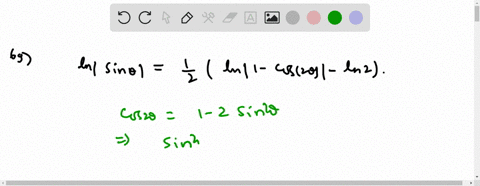 establish-each-identity-ln-sin-thetafrac12ln-1-cos-2-theta-ln-2