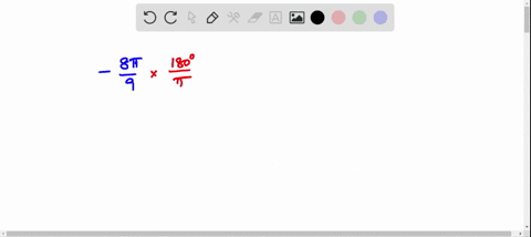 convert-from-radians-to-degrees-frac8-pi9-2