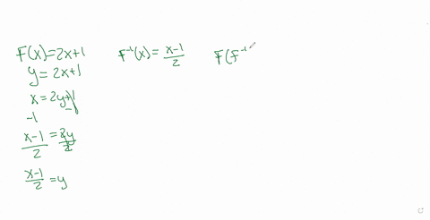 find-the-inverse-function-of-f-informally-verify-that-fleftf-1xrightx-and-f-1fxx-fx2-x1