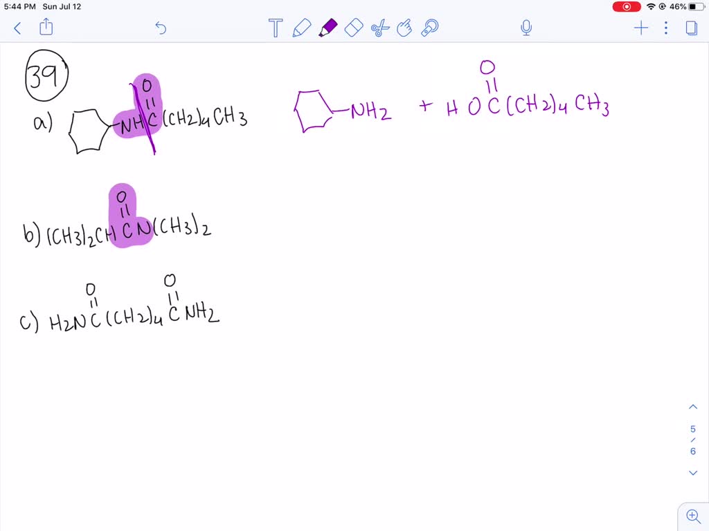 ⏩SOLVED:From what carboxylic acid and amine or ammonia can each… | Numerade