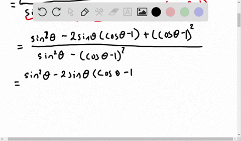 establish-each-identity-fracsin-theta-cos-theta1sin-thetacos-theta-1fracsin-theta1cos-theta