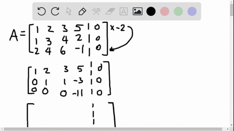 SOLVED:Construct a matrix whose null space consists of all linear ...