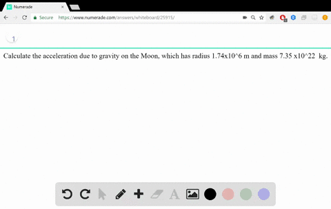 ii-calculate-the-acceleration-due-to-gravity-on-the-moon-which-has-radius-174-times-106-m-and-mass-7