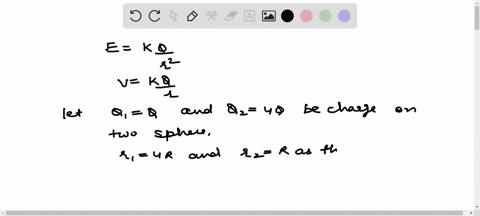 consider-two-isolated-charged-conducting-spheres-one-is-a-large-sphere-and-the-second-is-smaller-wit