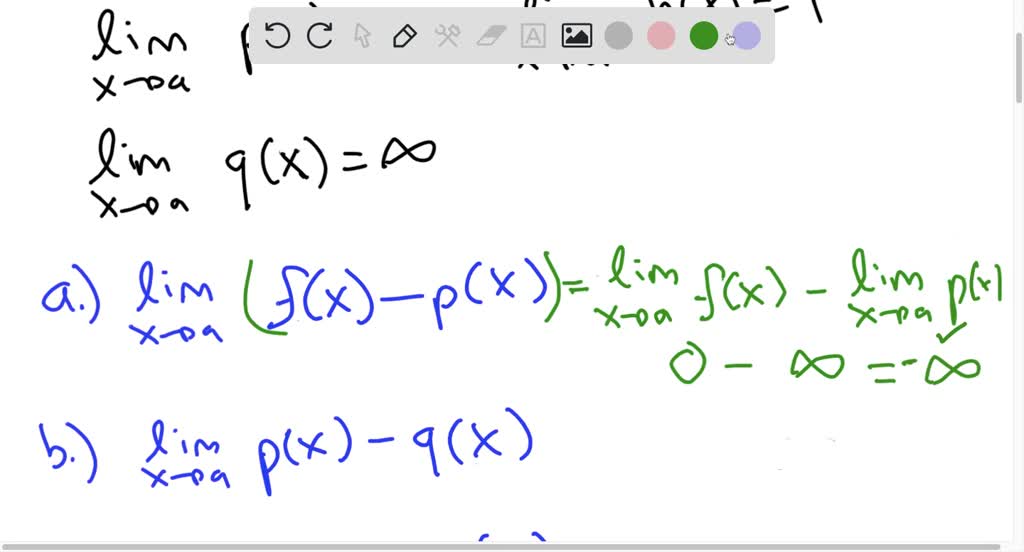 Solvedgiven That Limx → A Fx0 Limx → A Gx0 Limx → A Hx1 Limx → A Pxx Limx → A Qx 3146