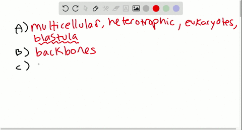 List the criteria used to distinguish: (a) animals from other organisms