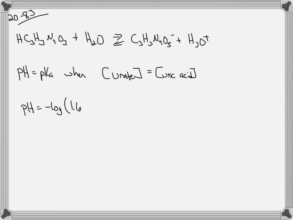 SOLVED:Uric Acid Is Formed In The Body By The Metabolism Of Purines ...