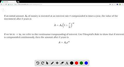 if-an-initial-amount-a_0-of-money-is-invested-at-an-interest-rate-r-compounded-n-times-a-year-the-va