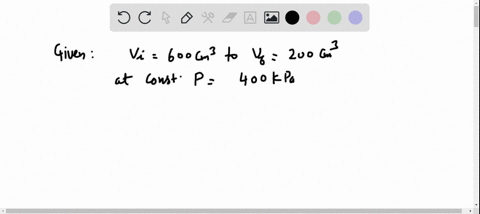 a-gas-is-compressed-from-600-mathrmcm3-to-200-mathrmcm3-at-a-constant-pressure-of-400-mathrmkpa-at-3