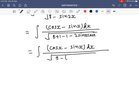 int-fraccos-x-sin-xsqrt8-sin-2-x-d-x-is-equal-to-a-sin-1sin-xcos-xc-b-sin-1leftfrac13sin-xcos-xright