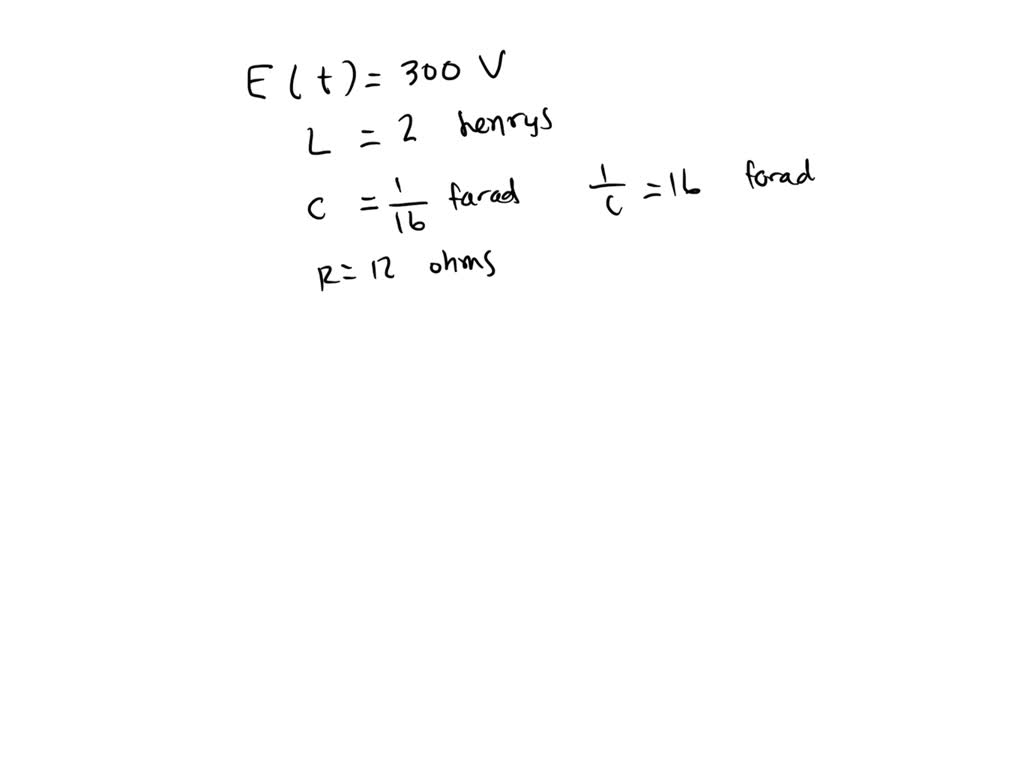 An Inductor Of 2 Henrys Is Connected In Series With A Resistor Of 12 