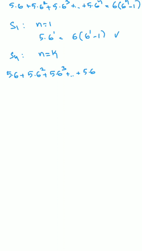Solved Use Mathematical Induction To Prove That T