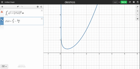 find-the-lengths-of-the-curves-yfracx22-fracln-x4-quad-text-from-quad-x1-text-to-x3