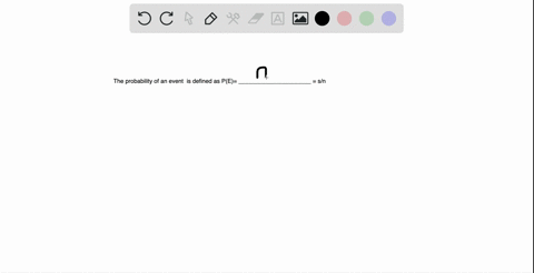 fill-in-the-blanks-the-probability-of-an-event-e-is-defined-as-pe-____-fracsn