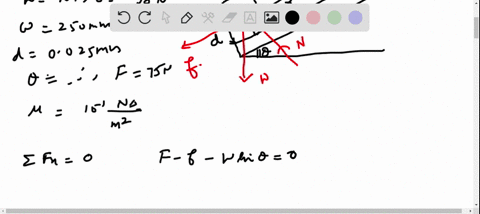 a-block-of-mass-10-mathrmkg-and-measuring-250-mathrmmm-on-each-edge-is-pulled-up-an-inclined-surface