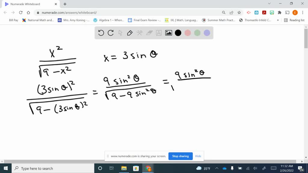 SOLVED:Refer to Example 1 . Make the indicated trigonometric ...