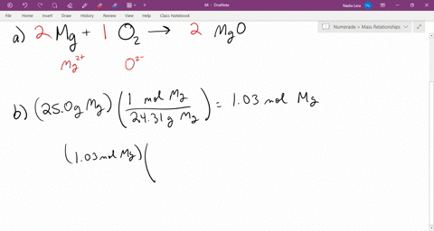 SOLVED:A G Sample Of Magnesium Reacts With Oxygen,, 57% OFF