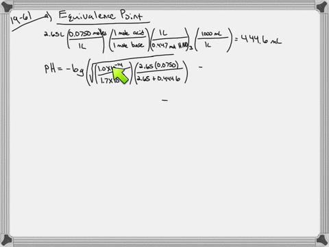 find-the-ph-of-the-equivalence-points-and-the-volumeml-of-0447-mathrmm-hno-_3-needed-to-reach-the-po