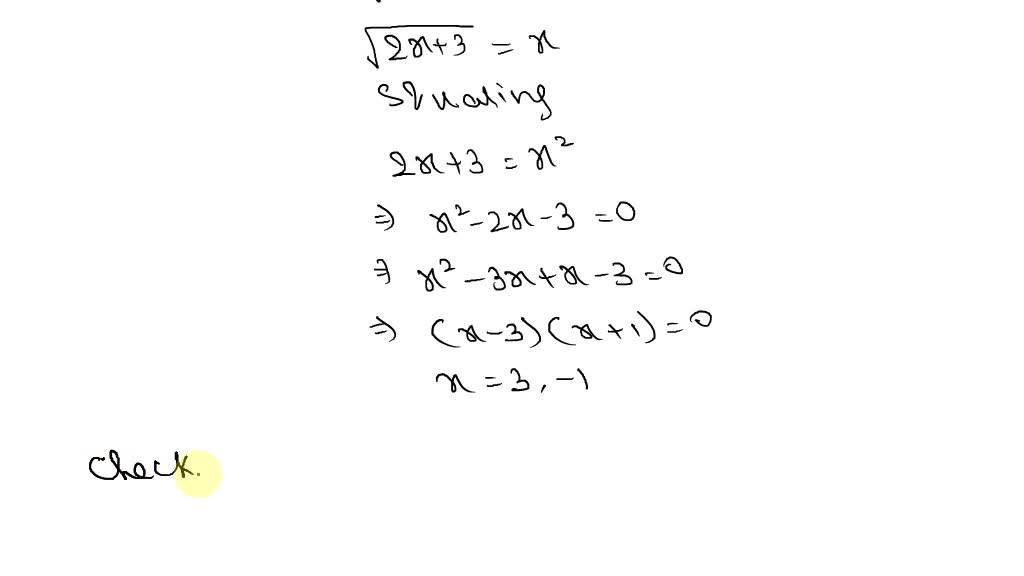 SOLVEDMake up a radical equation that has an ext…